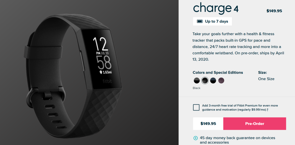 Fitbit announces Charge 3 with GPS, er 