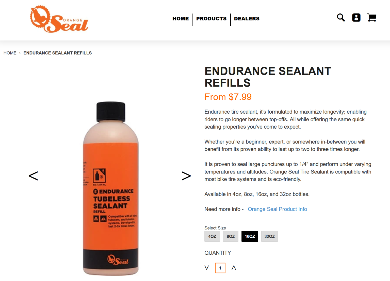 Orange Seal Endurance Sealant Mamilian